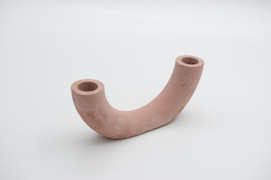 Candle holder Elin Terracotta